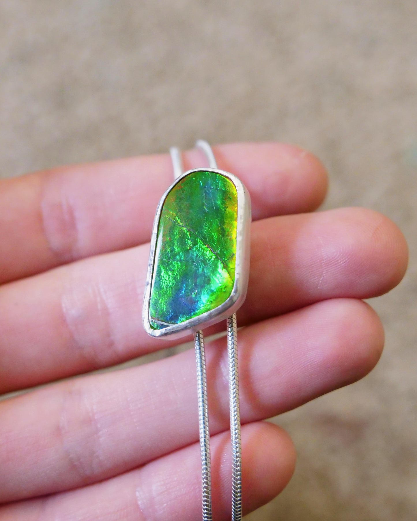 Ammolite Bolo
