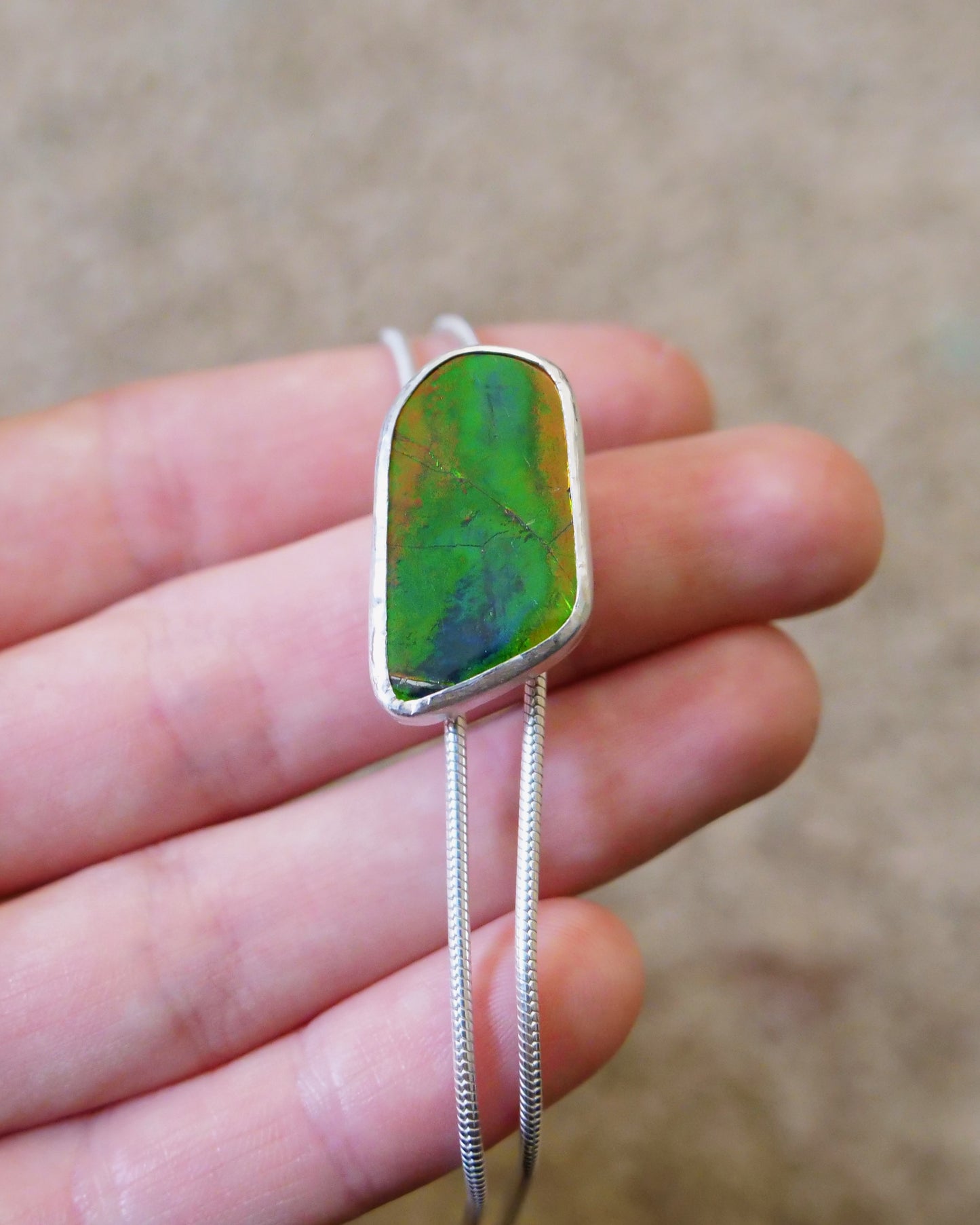 Ammolite Bolo