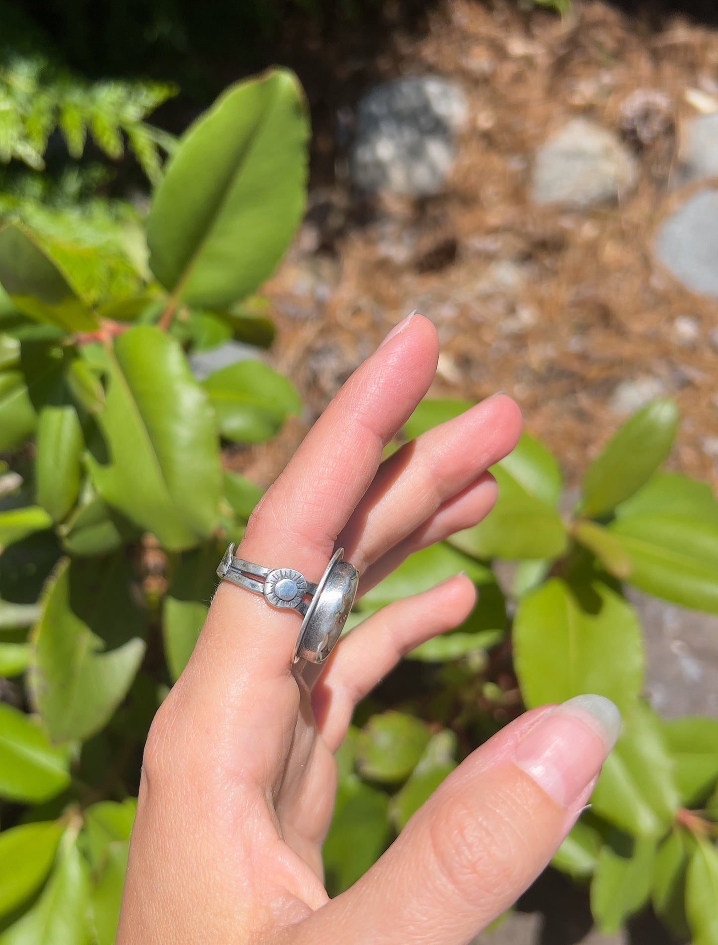 Mountain Ring, Royston/Quartz, Size 6