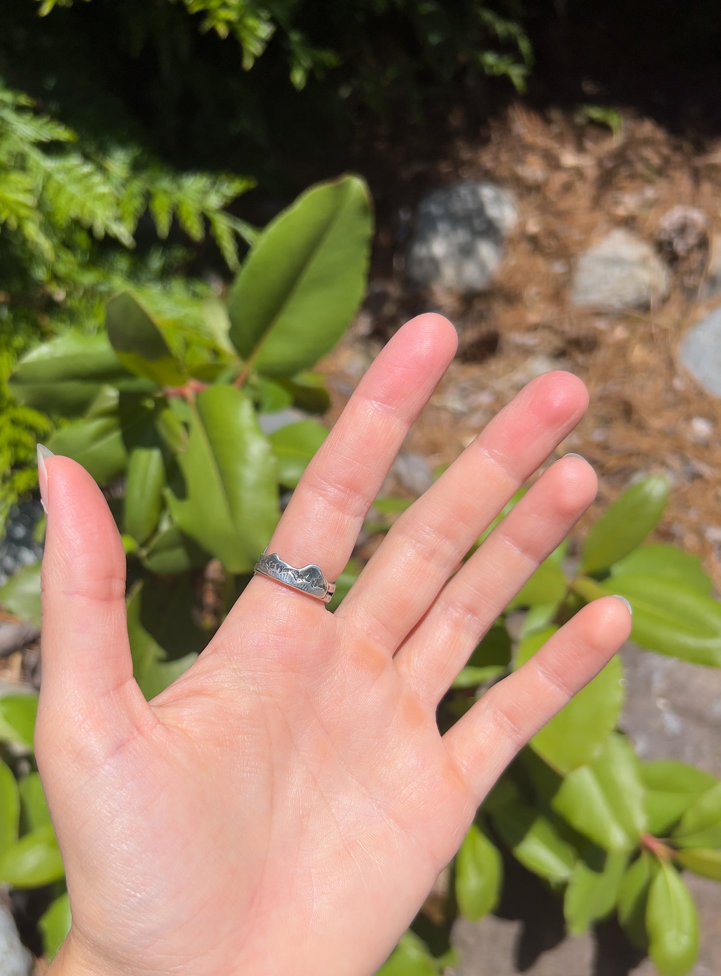 Mountain Ring, Royston/Quartz, Size 6