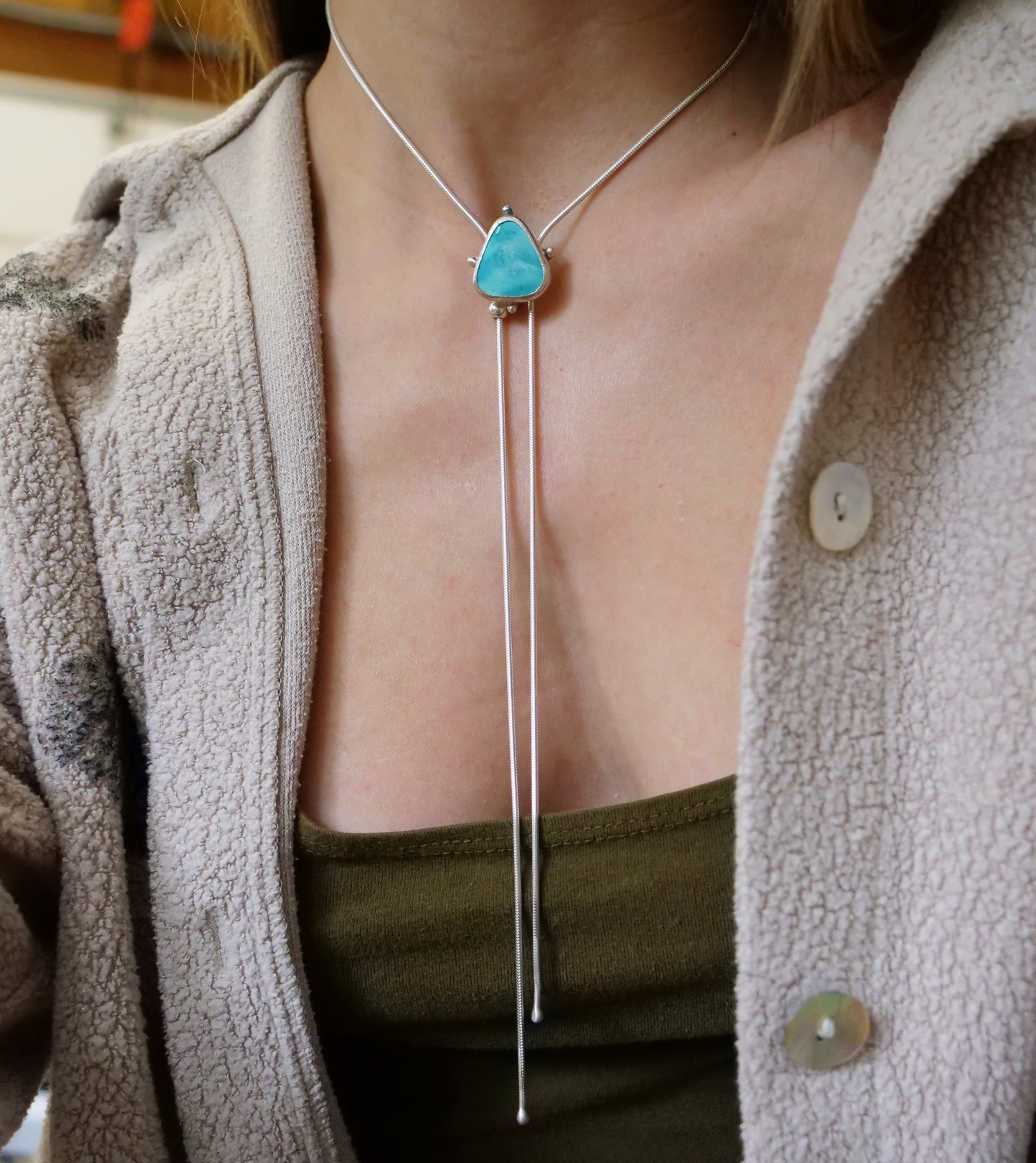 Turquoise Bolo