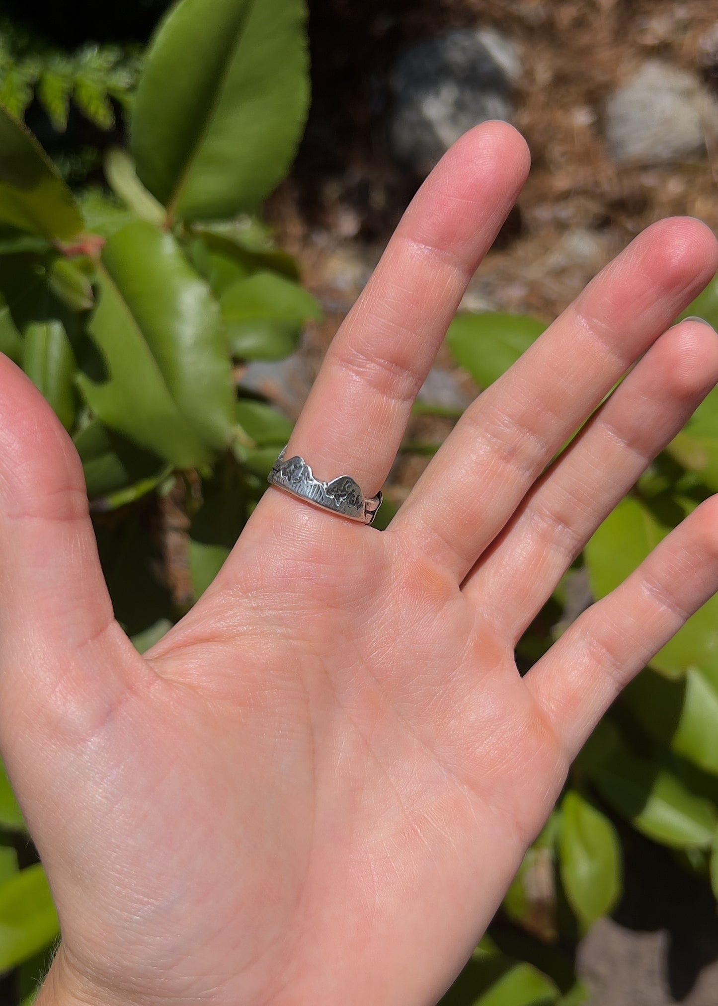 Mountain Ring, Australian Variscite, Size 7(nearly)