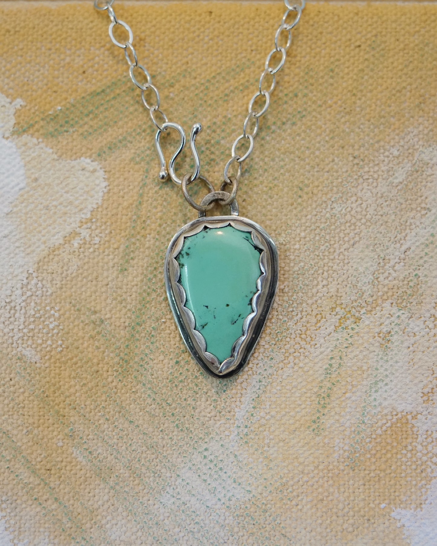 Yungai Turquoise Pendant