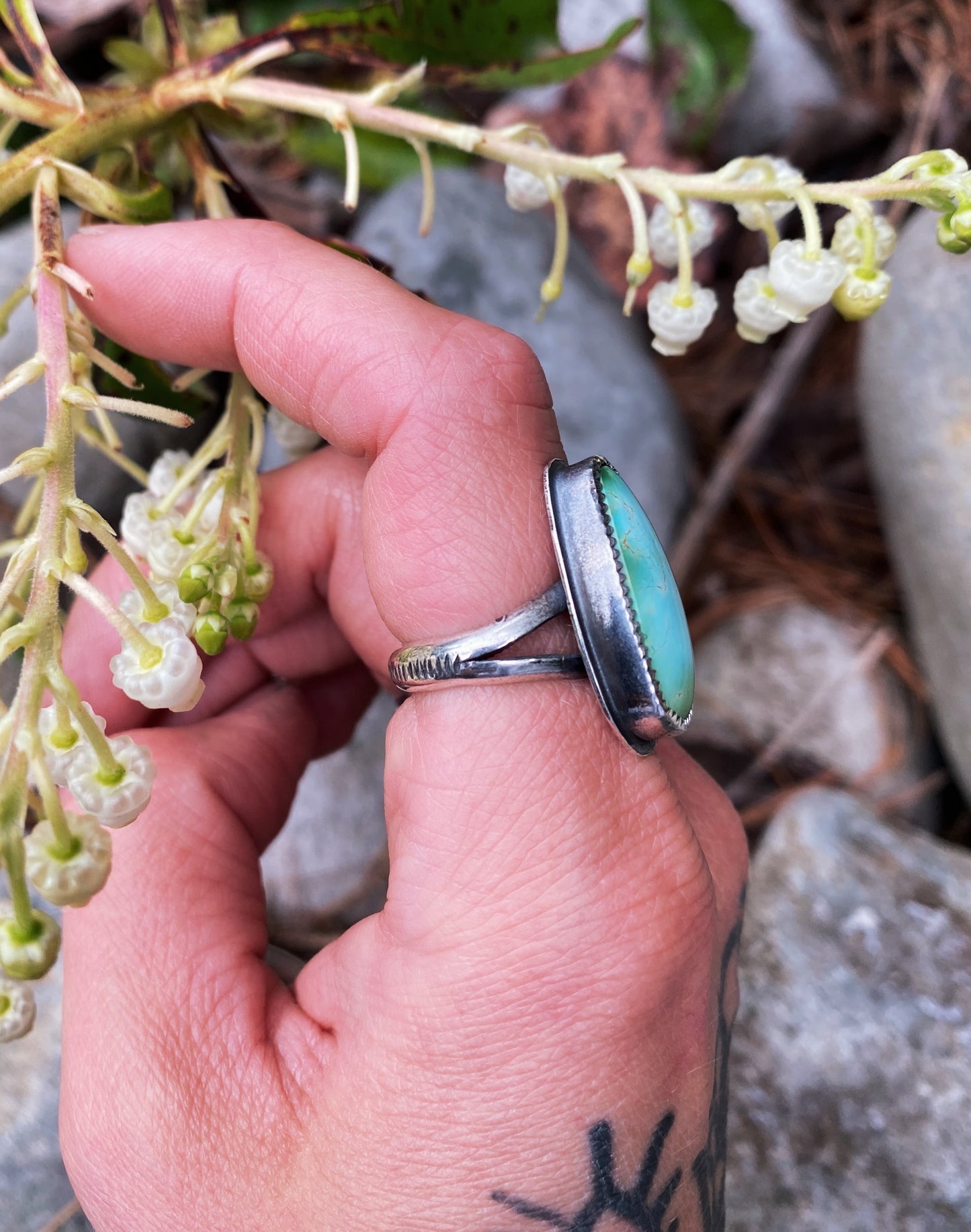 Sky Blue Royston Ring