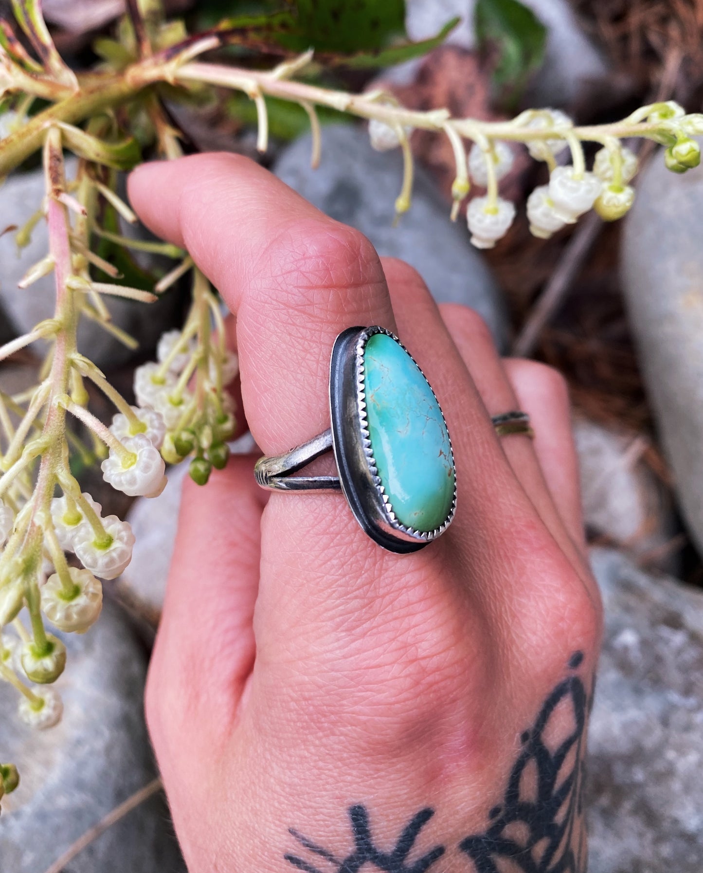 Sky Blue Royston Ring